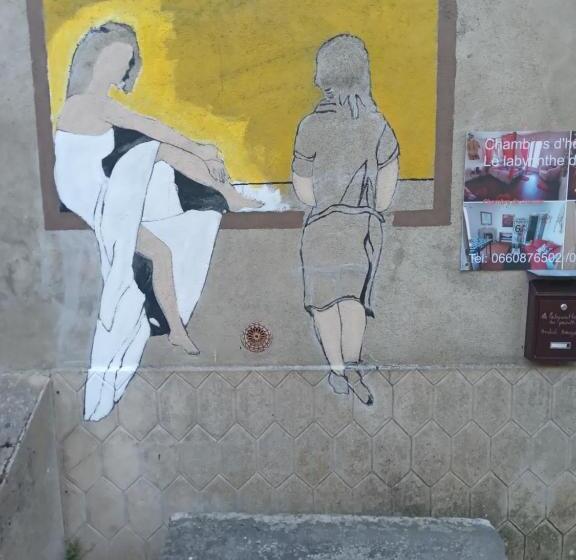 مبيت وإفطار Chambres D Hôtes Le Labyrinthe Du Peintre