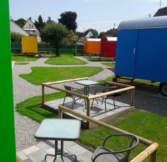 Nesthocker Café Snackbar Pension Bauwagencamp