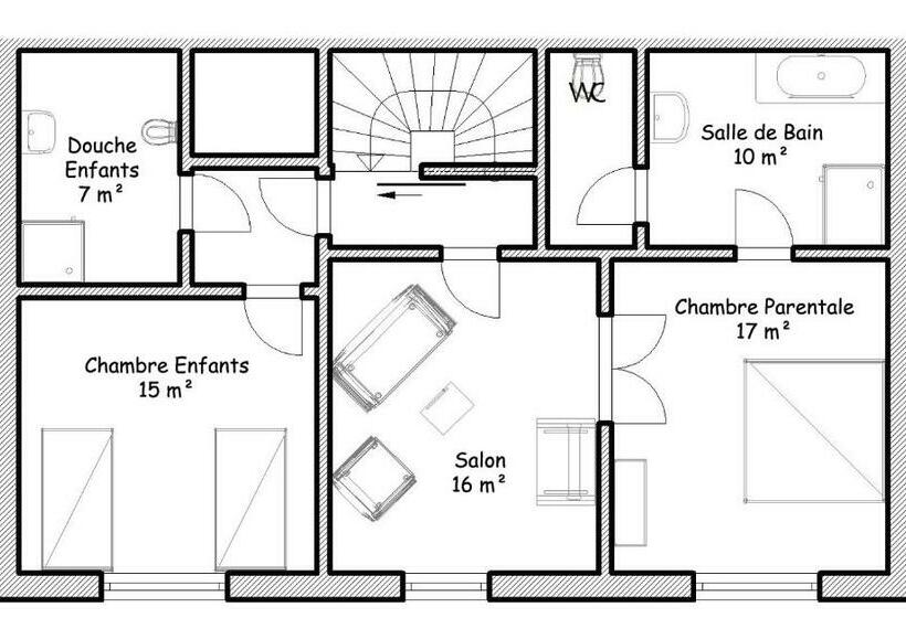 مبيت وإفطار Le Clos Saintemarie