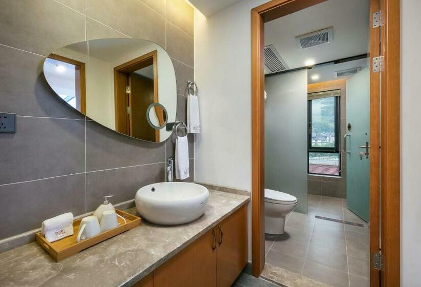 בית מלון כפרי Molian Shanju Apartment