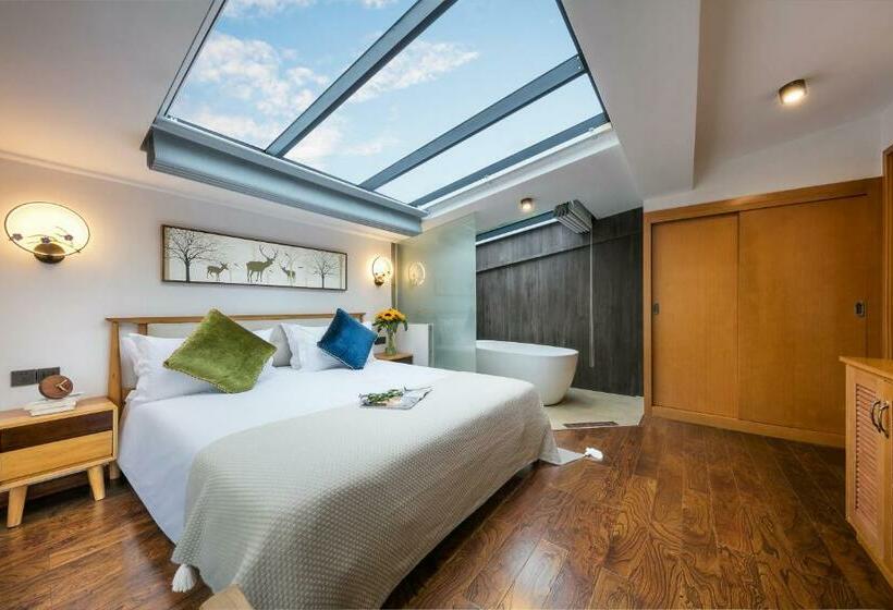 בית מלון כפרי Molian Shanju Apartment