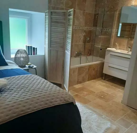 ペンション Les Chambres D Hôtes De La Croix Bleue