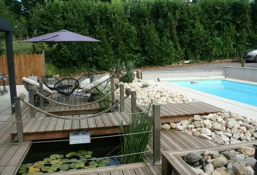 ペンション Les Chambres D Hôtes De La Croix Bleue