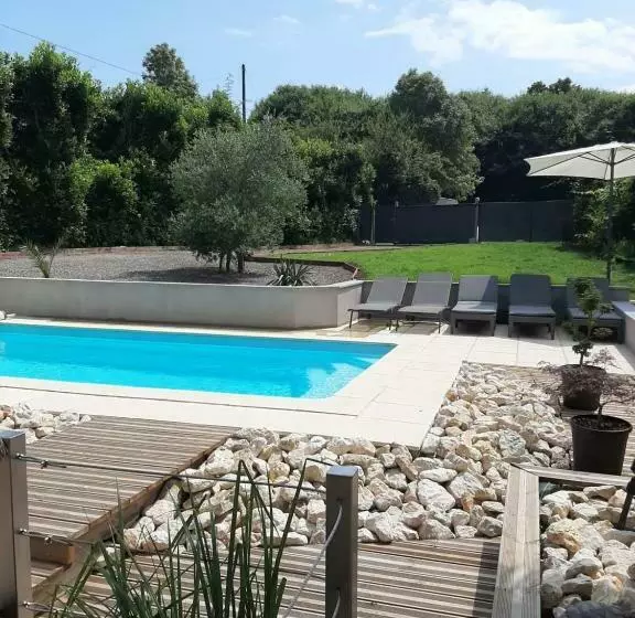 ペンション Les Chambres D Hôtes De La Croix Bleue