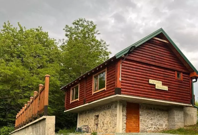 تختخواب و صبحانه Log Cabin 1 Merdovic