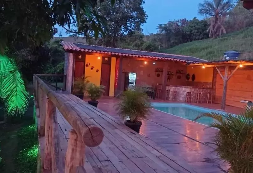 ホテル Pousada E Camping Canastra Mineira
