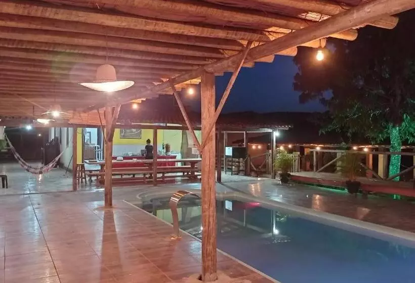 ホテル Pousada E Camping Canastra Mineira