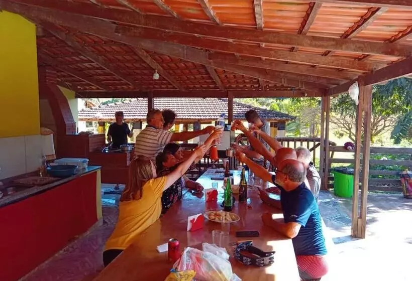 ホテル Pousada E Camping Canastra Mineira
