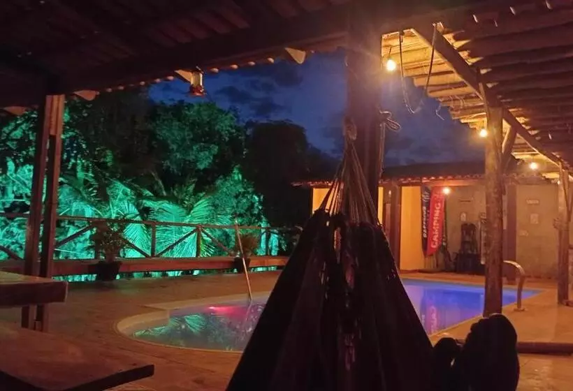 ホテル Pousada E Camping Canastra Mineira