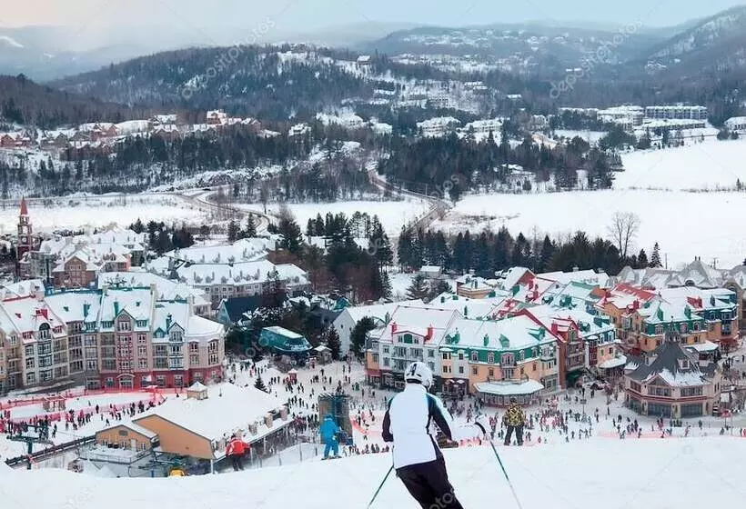 Retkeilymaja Le 900 Tremblant Inn Cafe And Bistro