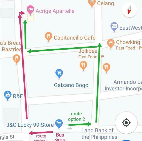 Szálló Acrige Apartelle 2pax Twin @ Heart Of Bogo City