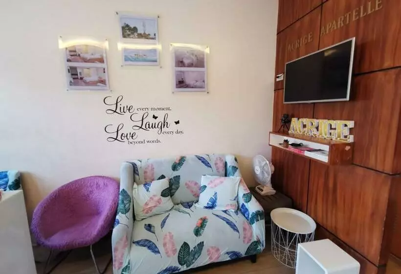 هاستل Acrige Apartelle 2pax Twin @ Heart Of Bogo City