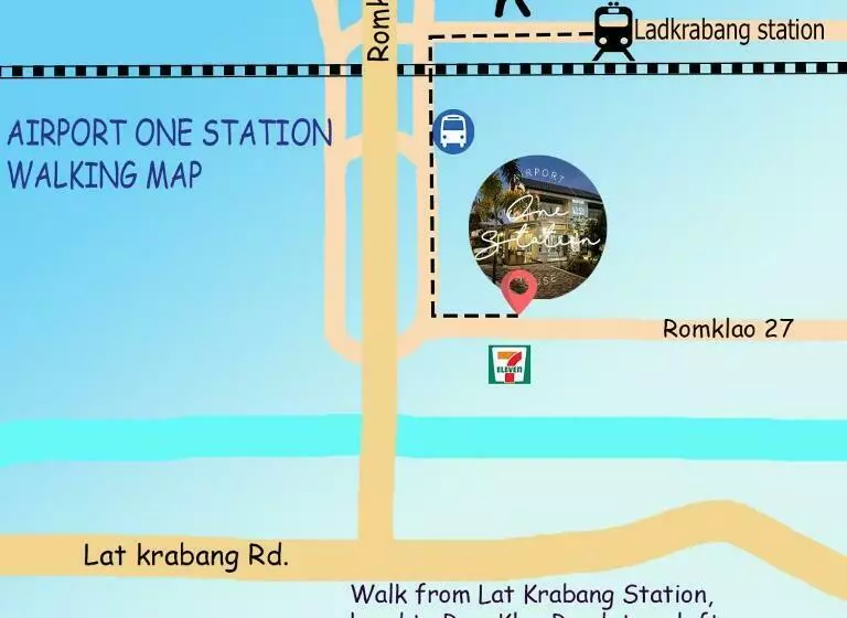 هتل Airport One Station Hometel Suvarnabhumi