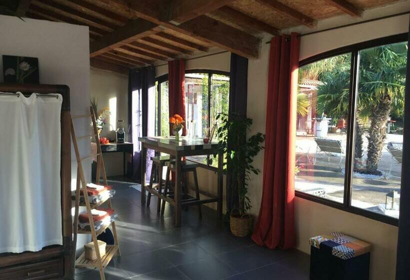 住宿加早餐 Mas De La Butte Blanche