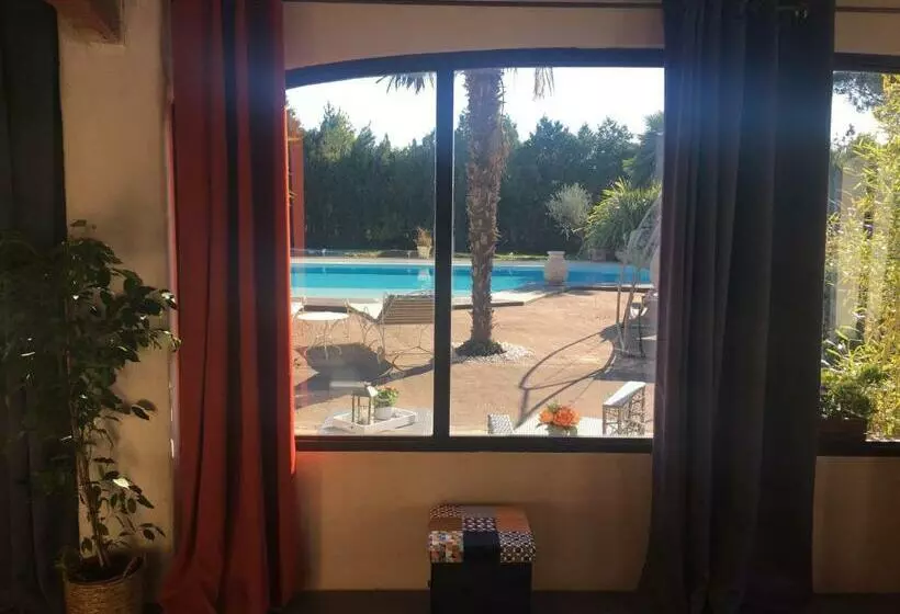 Aamiaismajoitus (B&B) Mas De La Butte Blanche