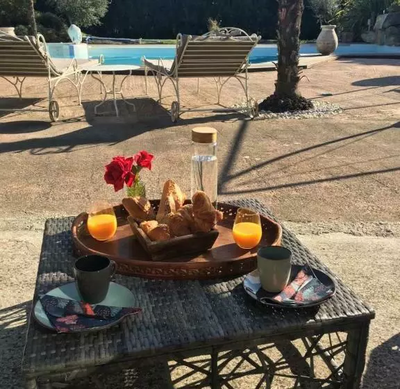 Aamiaismajoitus (B&B) Mas De La Butte Blanche