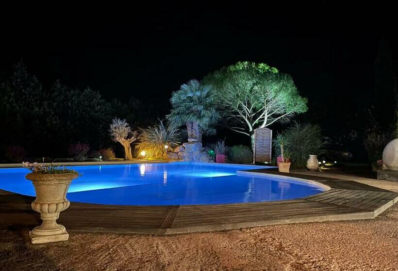 住宿加早餐 Mas De La Butte Blanche