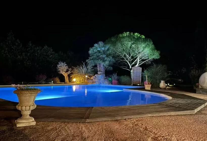 Aamiaismajoitus (B&B) Mas De La Butte Blanche