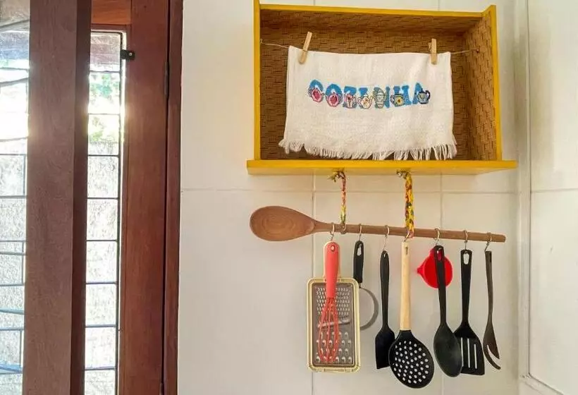 Retkeilymaja Pousada São Jorge Sinta Se Em Casa 1 Minuto A Pé Da Praia Localizada Na Principal Av Da Praia Café D