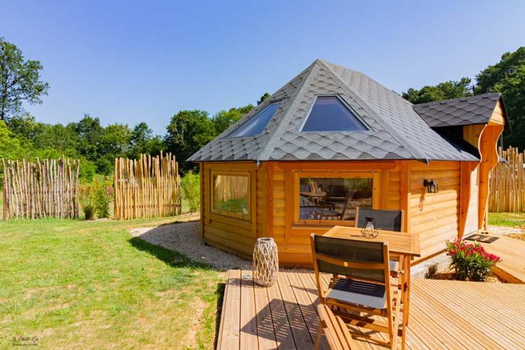 مبيت وإفطار Cabane Spa Belle étoile