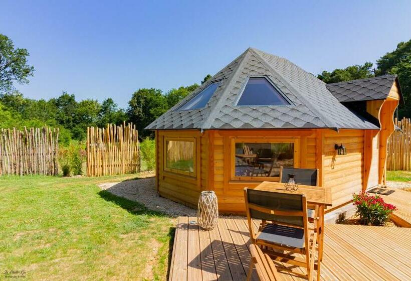 مبيت وإفطار Cabane Spa Belle étoile