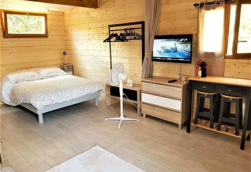 ペンション Cabane Dans Les Arbres La Kaz Aux Cigales