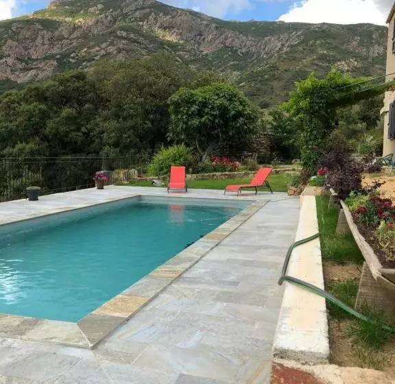 Aamiaismajoitus (B&B) Villa Capraghjese