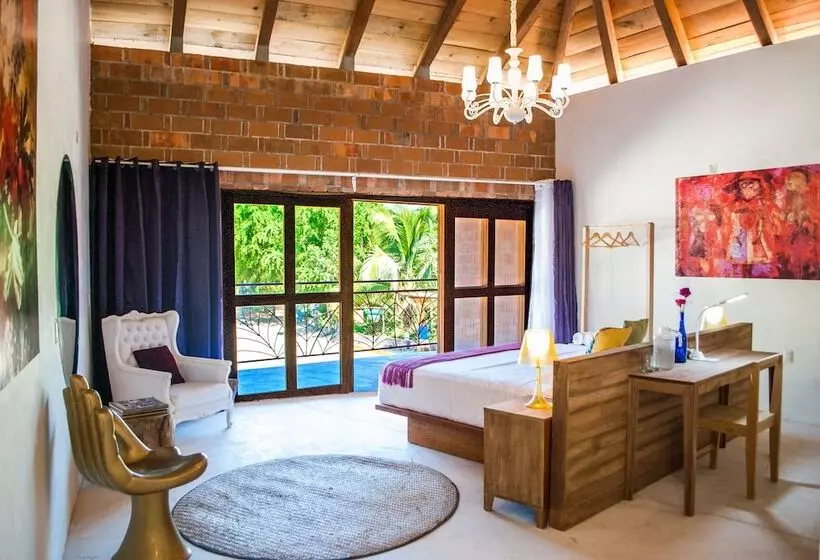 ホテル Pochote Mazunte