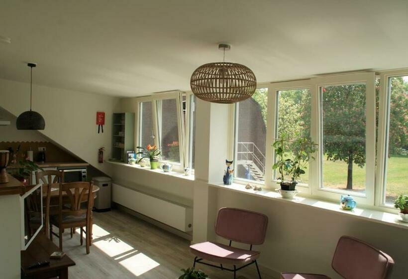 펜션 Vakantieboerderij T Zand Appartement