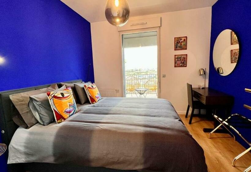 تختخواب و صبحانه Chambre D Hôtes Sur île De Nantes