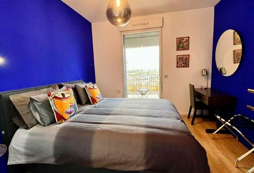 ベッドアンドブレックファースト Chambre D Hôtes Sur île De Nantes