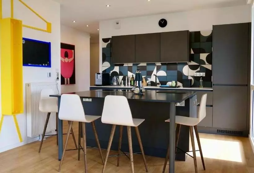 ベッドアンドブレックファースト Chambre D Hôtes Sur île De Nantes