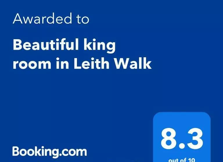 پانسیون Beautiful King Room In Leith Walk