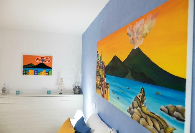 تختخواب و صبحانه A Room De Scugnizzi