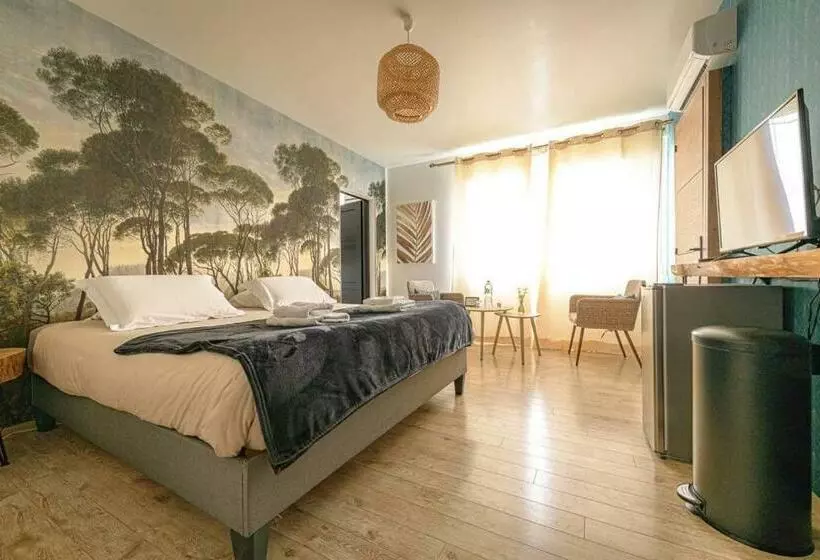 ペンション Chambres D Hôtes La Mascrabiere Bed & Spa