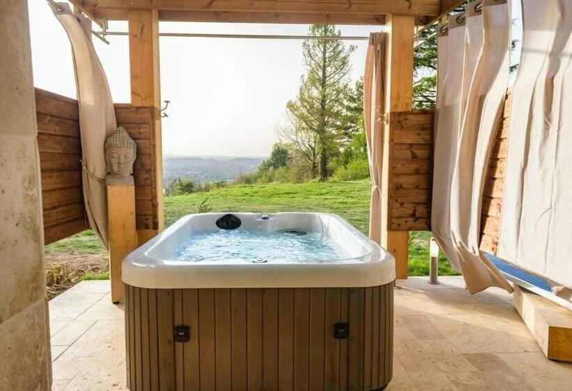 بنسيون Chambres D Hôtes La Mascrabiere Bed & Spa