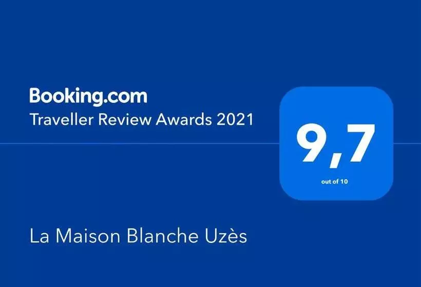 ベッドアンドブレックファースト La Maison Blanche Uzès