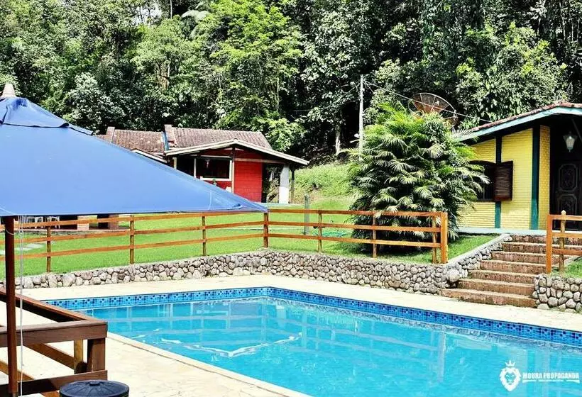 ホテル Eco Chales Luar Das Mares