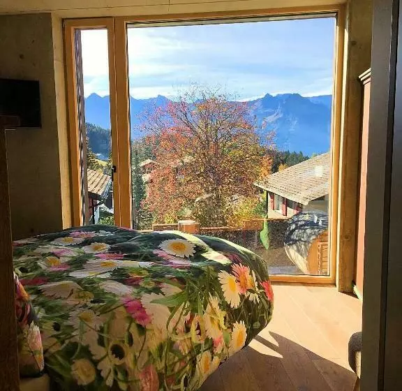 ベッドアンドブレックファースト Mountain Chalet Amden
