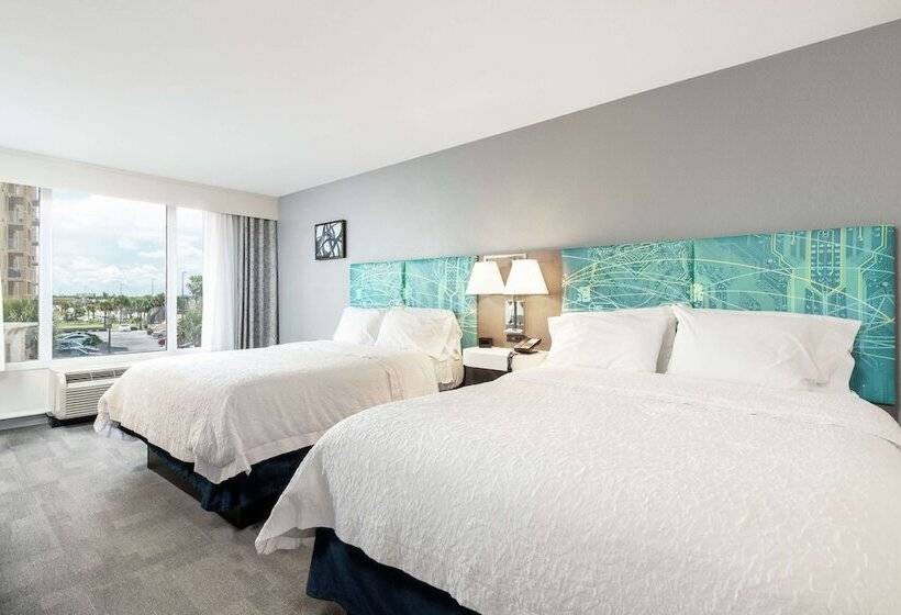 酒店 Hampton Inn Daytona Shoresoceanfront