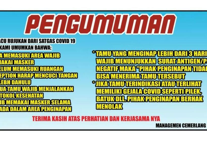 Pensionat Cemerlang Inn