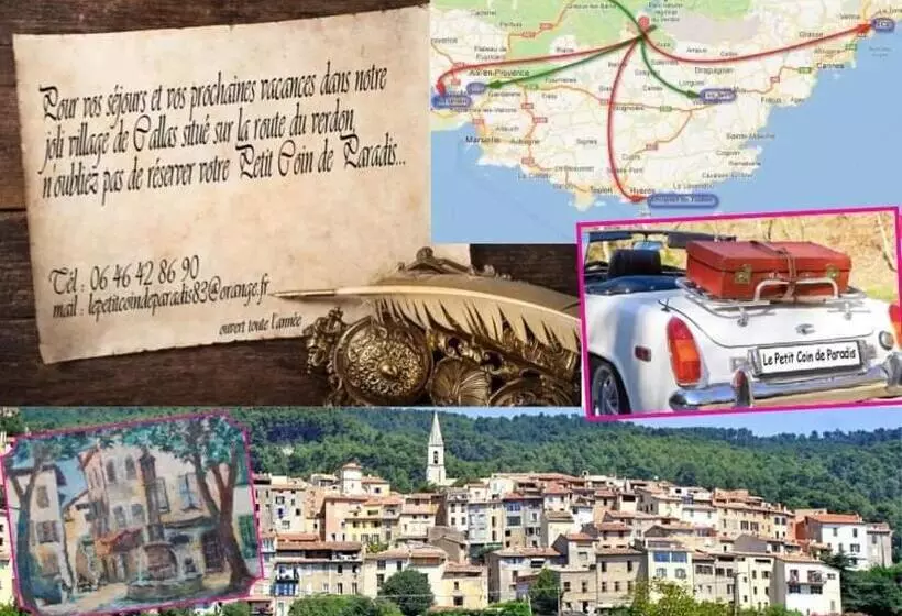 ベッドアンドブレックファースト Le Petit Coin De Paradis