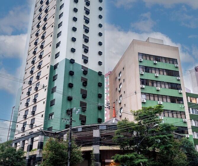 Master Curitiba Hotel   1,6 Km Do Estádio Couto Pereira   Show