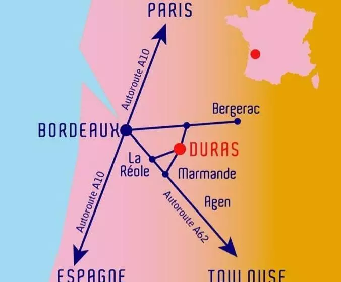 ベッドアンドブレックファースト Labarthe