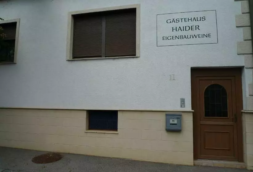 پانسیون Gästehaus Haider
