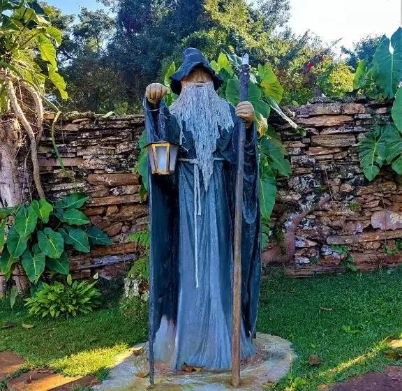 ペンション Pousada Muro De Pedra