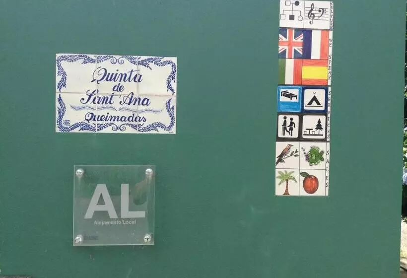 ペンション Quinta De Santana   Queimadas