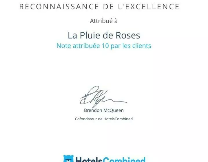 ベッドアンドブレックファースト La Pluie De Roses