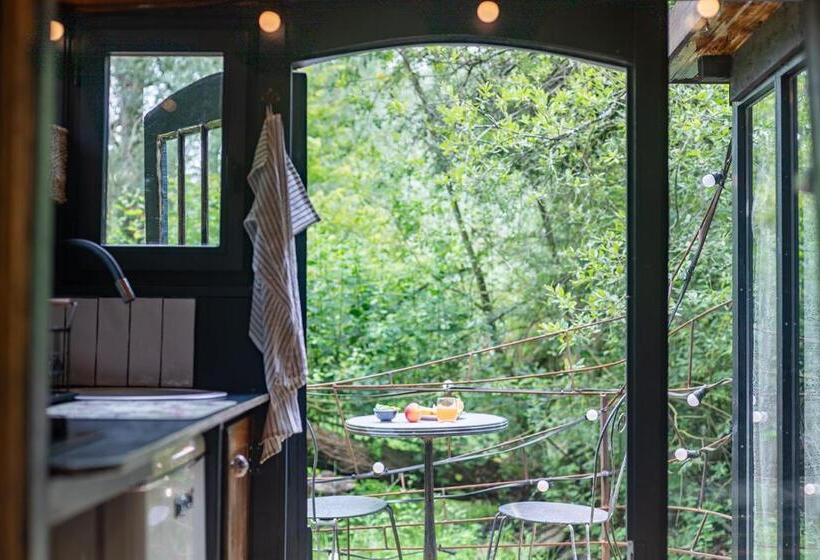 ベッドアンドブレックファースト Les Cabanes Des Marais