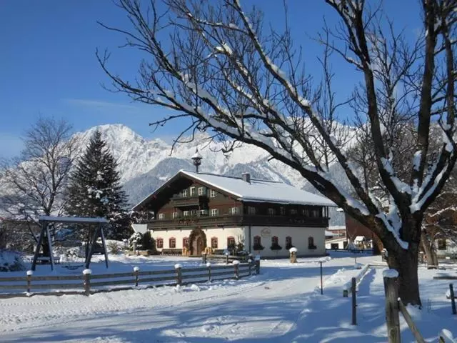 ホテル Ferienwohnung Am Baby & Kinderbauerhof Stefflhof